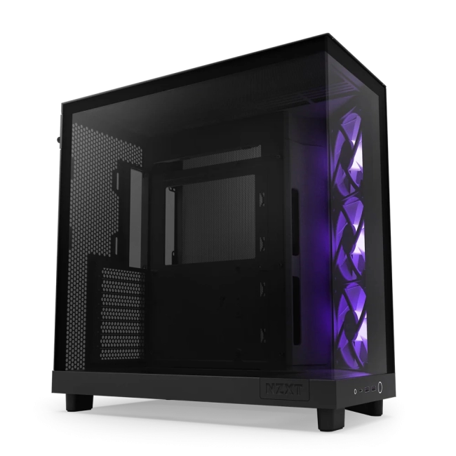 Корпус без блока питания NZXT H6 Flow RGB CC-H61FB-R1 Корпус без блока питания NZXT H6 Flow RGB CC-H61FB-R1