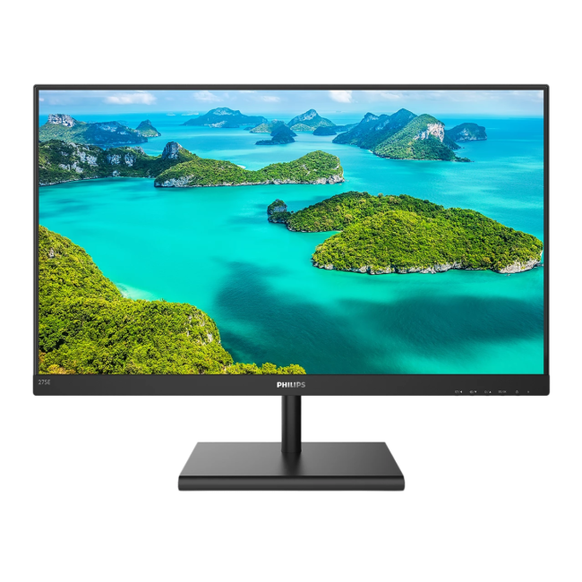 Монитор Philips 275E1S 27'', 2560x1440, IPS, 75hz, 50M:1, 250cd, 4ms, VGA, HDMI, DP 1.2, VESA, 3Y, Black Philips 275E1S Монитор Philips 275E1S 27'', 2560x1440, IPS, 75hz, 50M:1, 250cd, 4ms, VGA, HDMI, DP 1.2, VESA, 3Y, Black Philips 275E1S