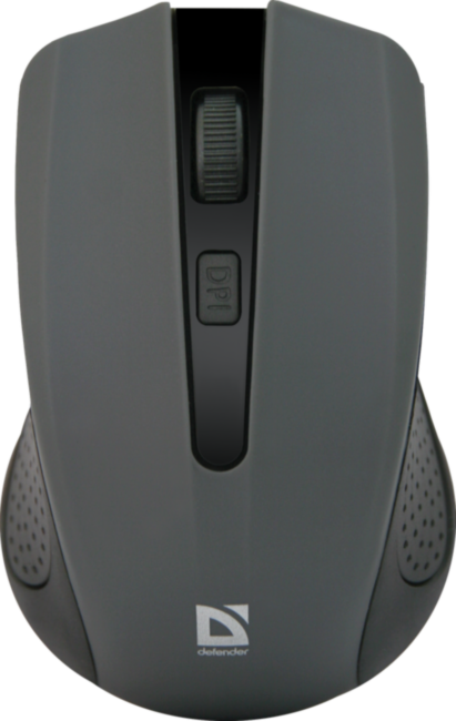 Defender Беспроводная оптическая мышь Accura MM-935 серый, 4 кнопки,800-1600 dpi Defender Accura MM-935 серый