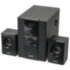SVEN MS-1820 чёрный, акустическая система 2.1, мощность(RMS):18Вт+2х11 Вт, FM-тюнер, USB/SD, дисплей, ПДУ SVEN MS-1820