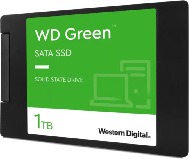 Твердотельный накопитель WD Green WDS100T3G0A Твердотельный накопитель WD Green WDS100T3G0A