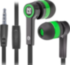 Defender Гарнитура для смартфонов Pulse 420 черный + зеленый, вставки Defender Pulse 420