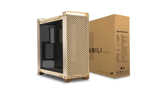 Корпус без блока питания INWIN IW-CS-DUBILIASB-GLD Корпус без блока питания INWIN IW-CS-DUBILIASB-GLD