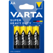 Батарейка Varta SUPERLIFE R6 AA BL4 Heavy Duty 1.5V (2006) (4/48/240) VARTA 02006101414 Батарейка Varta SUPERLIFE R6 AA BL4 Heavy Duty 1.5V (2006) (4/48/240) VARTA 02006101414