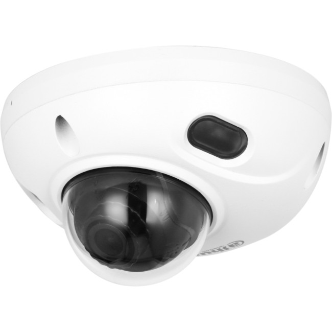 Уличная мини-купольная IP-видеокамера с ИИ, 2Мп; 1/2.8 CMOS; объектив 3.6мм; механический ИК-фильтр; WDR(120дБ); чувствительность 0.002лк@F1.4; сжатие: H.265+ H.265 H.264+ H.264 MJPEG; 3 потока до 2Мп@25к/с; видеоаналитика: SMD 4.0 Dahua DH-IPC-HDBW3241FP