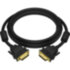 GCR Кабель PROF 1.8m DVI-D, черный, GOLD, ферритовые кольца, OD 8.5mm, 28 AWG, DVI/DVI, 25M/25M, двойной экран, GCR-52996 Greenconnect GCR-52996, 1.8 м
