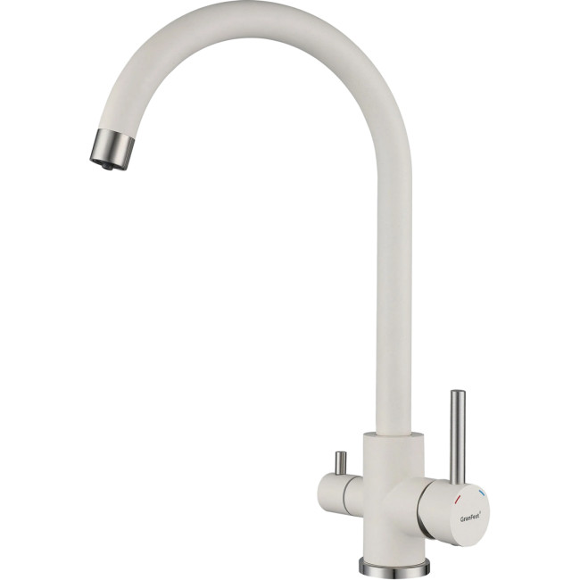 Смеситель GRANFEST GranFest GF-Z-5420 white