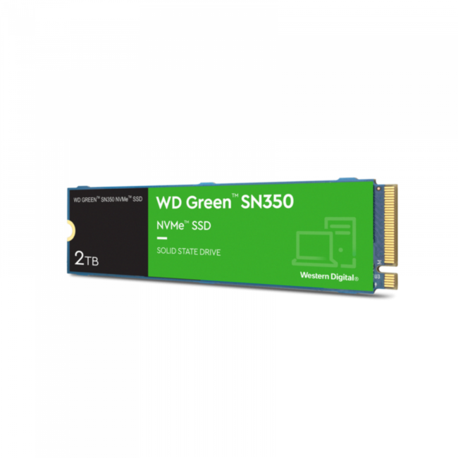 Твердотельный накопитель WD Green SN350 WDS200T3G0C Твердотельный накопитель WD Green SN350 WDS200T3G0C