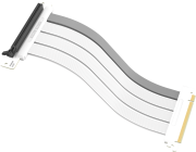 кабель Cooler Master Riser Cable PCIe 4.0 x16, White - 300mm