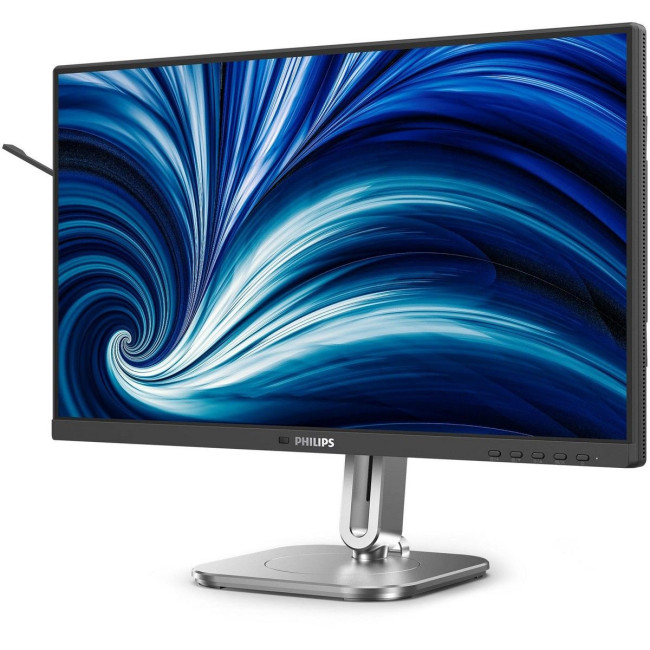 Монитор Philips 24B2N4200 23.8'', 1920x1080, IPS, 120hz, 50M:1, 300cd, 4ms, VGA, HDMI 1.4, DP 1.2, 4xUSB 3.2, Speakers, H. adj 150mm, pivot, VESA, 3Y, Black Philips 24B2N4200 Монитор Philips 24B2N4200 23.8'', 1920x1080, IPS, 120hz, 50M:1, 300cd, 4ms, VGA, HDMI 1.4, DP 1.2, 4xUSB 3.2, Speakers, H. adj 150mm, pivot, VESA, 3Y, Black Philips 24B2N4200