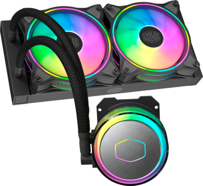 Система охлаждения Cooler Master MasterLiquid ML240 Illusion Система охлаждения Cooler Master MasterLiquid ML240 Illusion