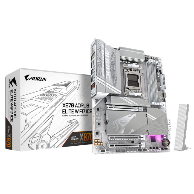 Материнская плата GIGABYTE X870 AORUS ELITE WIFI7 ICE