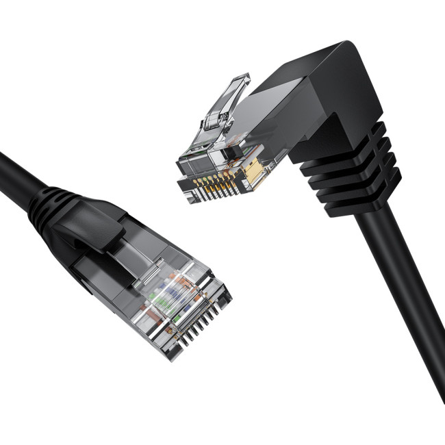 GCR Патч-корд прямой 1.5m UTP кат.5e, черный, нижний угол, литой, ethernet high speed, RJ45, T568B Greenconnect GCR-53954 GCR Патч-корд прямой 1.5m UTP кат.5e, черный, нижний угол, литой, ethernet high speed, RJ45, T568B Greenconnect GCR-53954