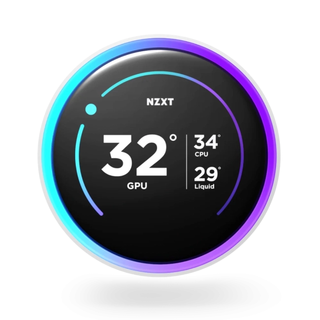 Система жидкостного охлаждения для ПК NZXT Kraken Elite 280 RGB RL-KR28E-W2 Система жидкостного охлаждения для ПК NZXT Kraken Elite 280 RGB RL-KR28E-W2