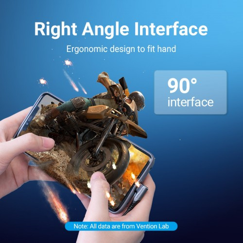 Кабель Vention USB 2.0 CM/CM угловой - 1м. Серый 5А PD100W Vention TANHF Кабель Vention USB 2.0 CM/CM угловой - 1м. Серый 5А PD100W Vention TANHF