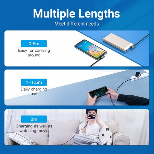 Кабель Vention USB 2.0 CM/CM угловой - 1м. Серый 5А PD100W Vention TANHF Кабель Vention USB 2.0 CM/CM угловой - 1м. Серый 5А PD100W Vention TANHF