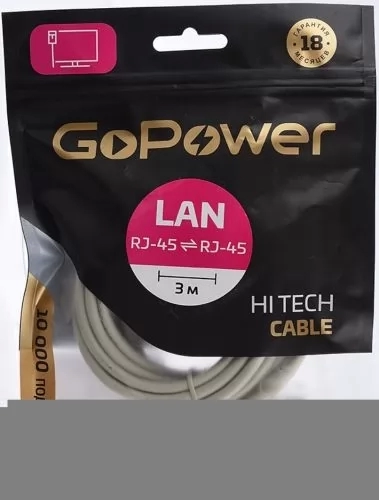 Патч-корд GoPower 00-00027474
