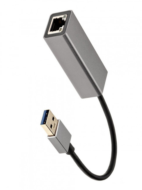 Кабель-переходник USB 3.0 (Am) --> LAN RJ-45 1000 Mbps, Alum Shell, iOpen (Aopen/Qust) <ADU312M> VCOM ADU312M Кабель-переходник USB 3.0 (Am) --> LAN RJ-45 1000 Mbps, Alum Shell, iOpen (Aopen/Qust) <ADU312M> VCOM ADU312M