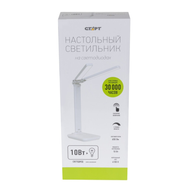 Светильник настольный светодиодный СТАРТ CT90 белый Светильник настольный светодиодный СТАРТ CT90 белый Светильник настольный светодиодный СТАРТ CT90 белый Светильник настольный светодиодный СТАРТ CT90 белый