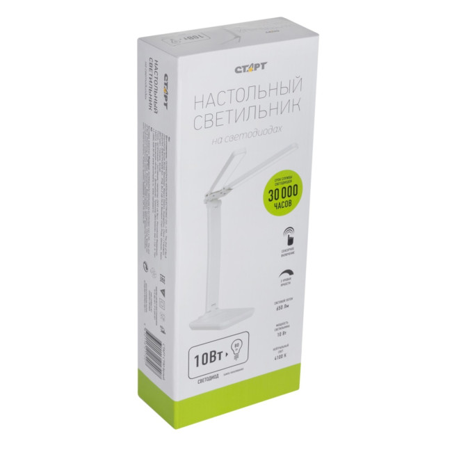 Светильник настольный светодиодный СТАРТ CT90 белый Светильник настольный светодиодный СТАРТ CT90 белый Светильник настольный светодиодный СТАРТ CT90 белый Светильник настольный светодиодный СТАРТ CT90 белый