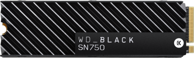 Твердотельный накопитель WD Black SN750 WDS500G3XHC