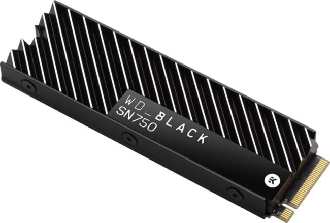 Твердотельный накопитель WD Black SN750 WDS500G3XHC Твердотельный накопитель WD Black SN750 WDS500G3XHC