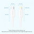 Кабель Vention USB 2.0 CM/Lightning 8M для iPad/iPhone 3A - 1м. Белый Vention LAKWF