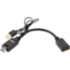 Кабель-переходник HDMI(M) +USB---> DP(F) 0.15m  4K*60Hz VCOM<CG599E> VCOM CG599E-0.15M