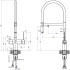 Смеситель RIVELATO Rivelato 1523517 cromo