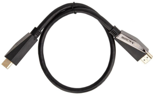Кабель HDMI 19M/M,ver. 2.1, 8K@60 Hz 0.5m VCOM <CG860-0.5M> VCOM HDMI (m) - HDMI (m) 0.5м