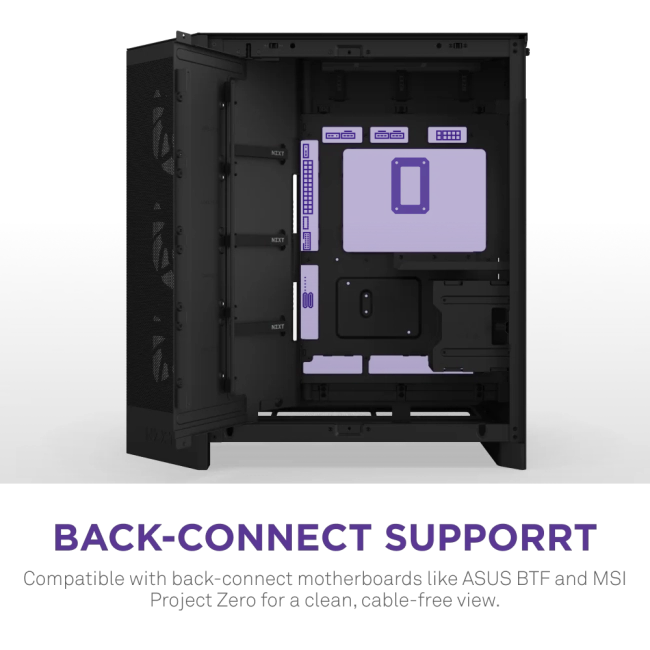 Корпус без блока питания NZXT H9 Flow RGB+ CM-H92FB-P1