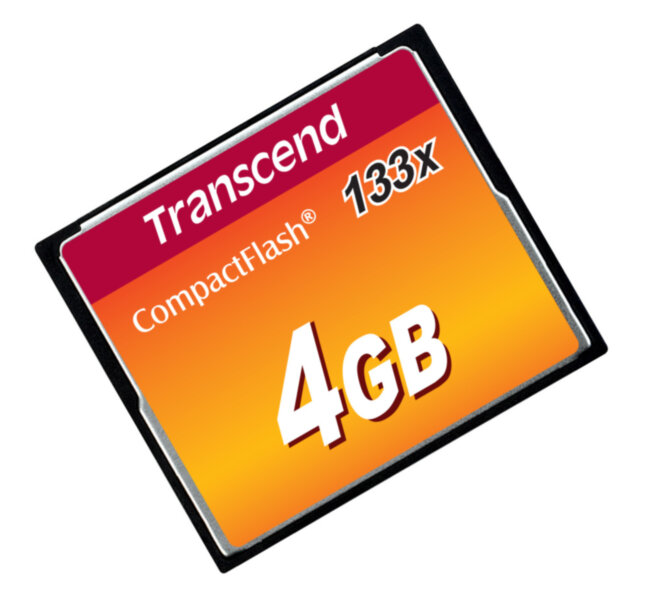 Карта памяти Transcend CompactFlash 133 4GB