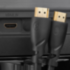 Greenconnect Кабель 0.3m HDMI версия 1.4, черный, OD7.3mm, 30/30 AWG, позолоченные контакты, Ethernet 10.2 Гбит/с, 3D, 4K, GCR-HM310-0.3m, экран Greenconnect HDMI (m) - HDMI (m) 0.3м