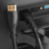 Greenconnect Кабель 0.3m HDMI версия 1.4, черный, OD7.3mm, 30/30 AWG, позолоченные контакты, Ethernet 10.2 Гбит/с, 3D, 4K, GCR-HM310-0.3m, экран Greenconnect HDMI (m) - HDMI (m) 0.3м