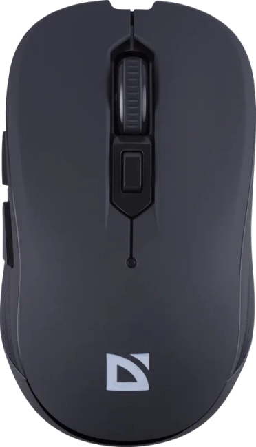 Defender Беспроводная оптическая мышь Gassa MM-105 черный,6D,800-1600dpi,бесшумн Defender 52105