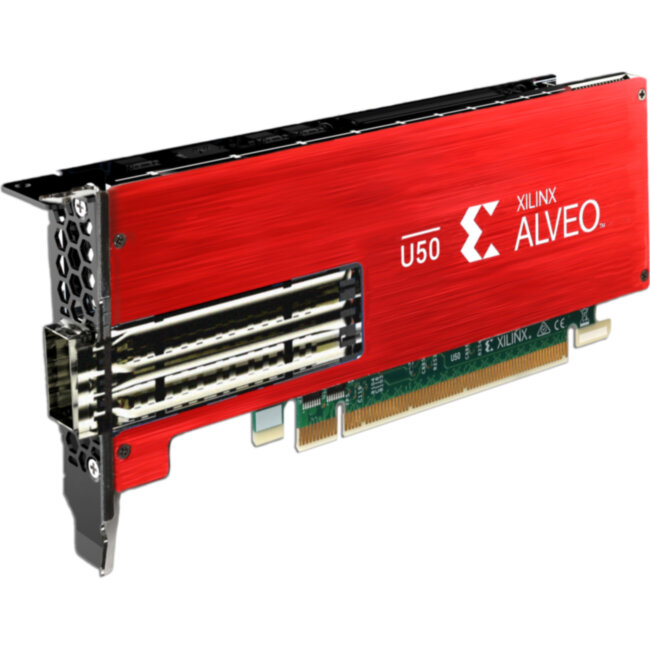 Серверная карта ASUS Xilinx Alveo U50 PCIe Card A-U50-P00G-PQ-G (90SKC000-M5GAN0) Серверная карта ASUS Xilinx Alveo U50 PCIe Card A-U50-P00G-PQ-G (90SKC000-M5GAN0)