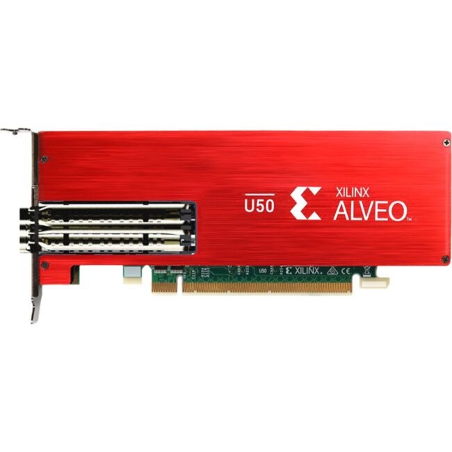 Серверная карта ASUS Xilinx Alveo U50 PCIe Card A-U50-P00G-PQ-G (90SKC000-M5GAN0) Серверная карта ASUS Xilinx Alveo U50 PCIe Card A-U50-P00G-PQ-G (90SKC000-M5GAN0)