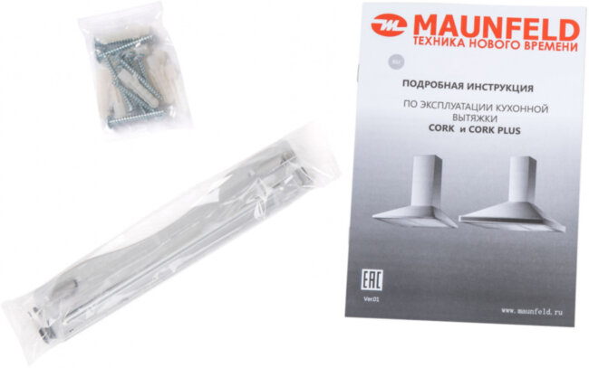 Кухонная вытяжка MAUNFELD Maunfeld CORK 60 Black Кухонная вытяжка MAUNFELD Maunfeld CORK 60 Black