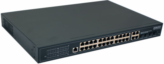 Коммутатор Коммутатор OSNOVO SW-8244/L(400W)