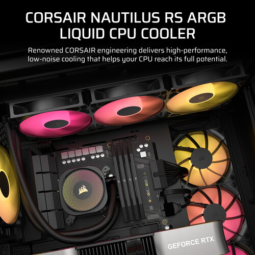 Система жидкостного охлаждения Corsair CW-9060093-WW Система жидкостного охлаждения Corsair CW-9060093-WW