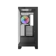 Корпус ПК без блока питания SAMA V50 Black V50-BKADA4X1-GL