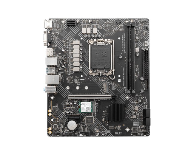 Материнская плата MSI PRO H610M-G WIFI DDR4