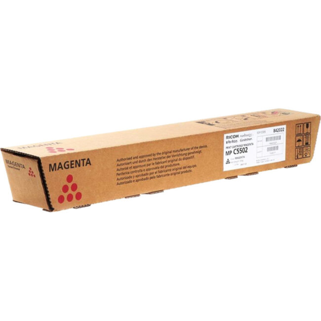 MP C5502E Тонер-картридж малиновый Ricoh 842022