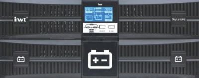 ИБП INVT Rack online, 10 kVA/10 кВт, 16 шт. 12В*9Ач, возможность подключения внешних АКБ ИБП INVT HR1110XS