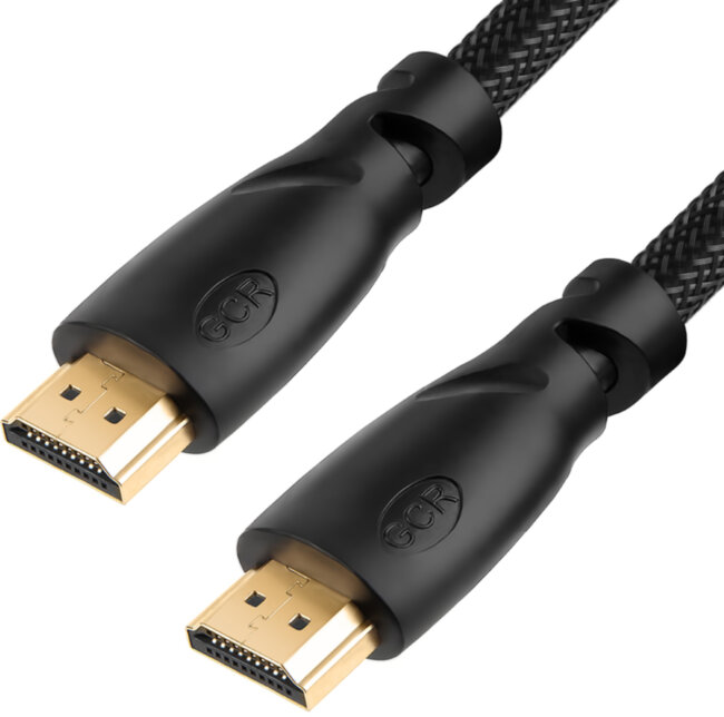 Greenconnect Кабель 1.5m HDMI версия 2.0, HDR 4:2:2, Ultra HD, 4K 60 fps 60Hz/5K*30Hz, 3D, AUDIO, 18.0 Гбит/с, 28/28 AWG, OD7.3mm, тройной экран, черный нейлон, GCR-HM811-1.5m Greenconnect HDMI (m) - HDMI (m) 1.5м