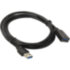 Кабель-удлинитель Vention USB 3.0 AM/AF - 1.5м Black Edition Vention VAS-A45-B150
