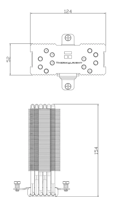 Кулер для процессора Thermalright Burst Assasin 120 BA120