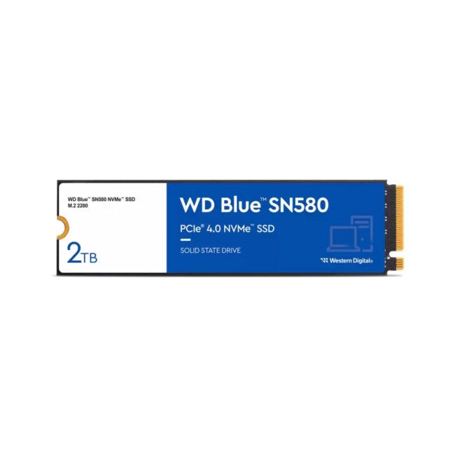 Твердотельный накопитель WD Blue SN580 WDS200T3B0E