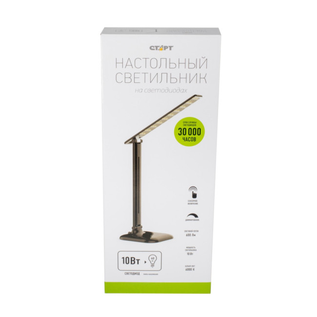 Светильник настольный светодиодный СТАРТ CT58 черный Светильник настольный светодиодный СТАРТ CT58 черный Светильник настольный светодиодный СТАРТ CT58 черный Светильник настольный светодиодный СТАРТ CT58 черный