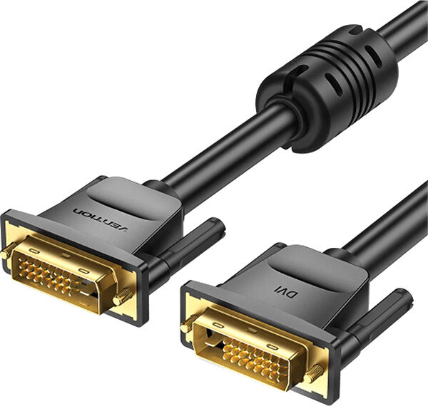 Кабель Vention DVI-D Dual link 25M/25M с ферритовым фильтром - 2м. Vention EAABH